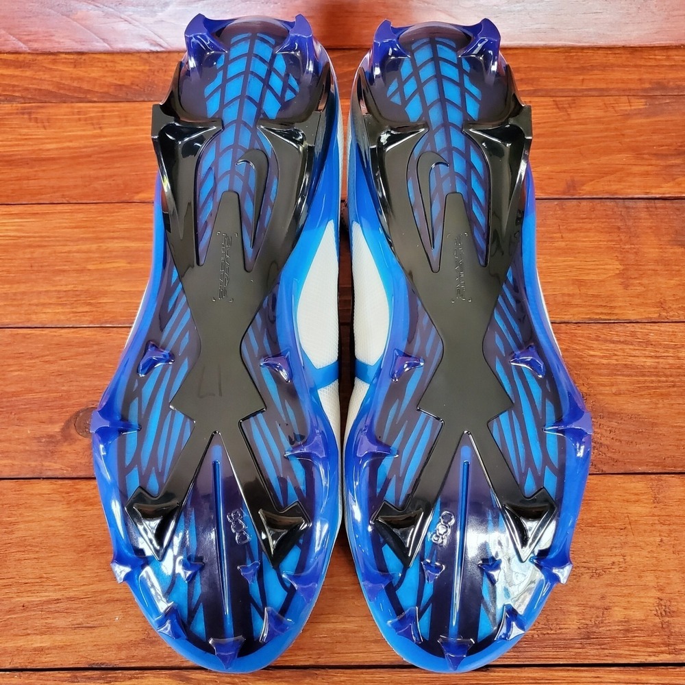 Nike Alpha Menace Elite 3 Football Cleats Men 10.5 FlyKnit 360 CT6648-101 New - Picture 6 of 7